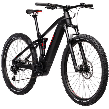 Mountain Bike eléctrica CUBE STEREO HYBRID 120 PRO 500 27,5/29" Negro/Rojo 2021 0